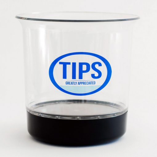 Tip Spin - LED Tip Jar - Electronic Tip Jar