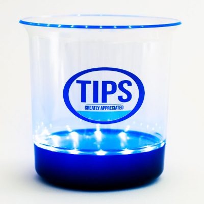 Tip Spin - LED Tip Jar - Electronic Tip Jar