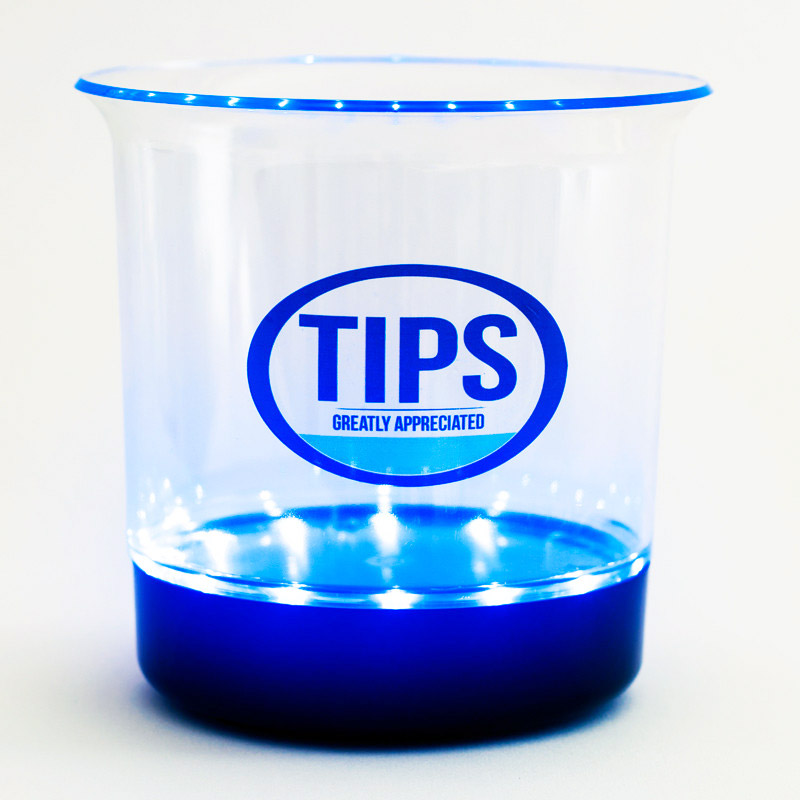 Tip Spin - LED Tip Jar - Electronic Tip Jar